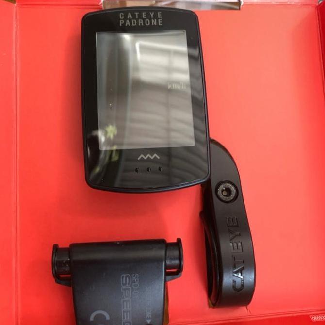 Speedometer Cateye Padrone Stealth Comp Cc-Pa100 + Of100 Nw Bikes