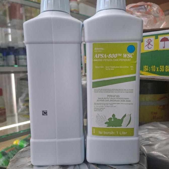 Promo APSA Apsa-800tm WSC 1 Liter Bahan Perata dan Perekat untuk Larutan Insektisida dan Nutrisi Tan