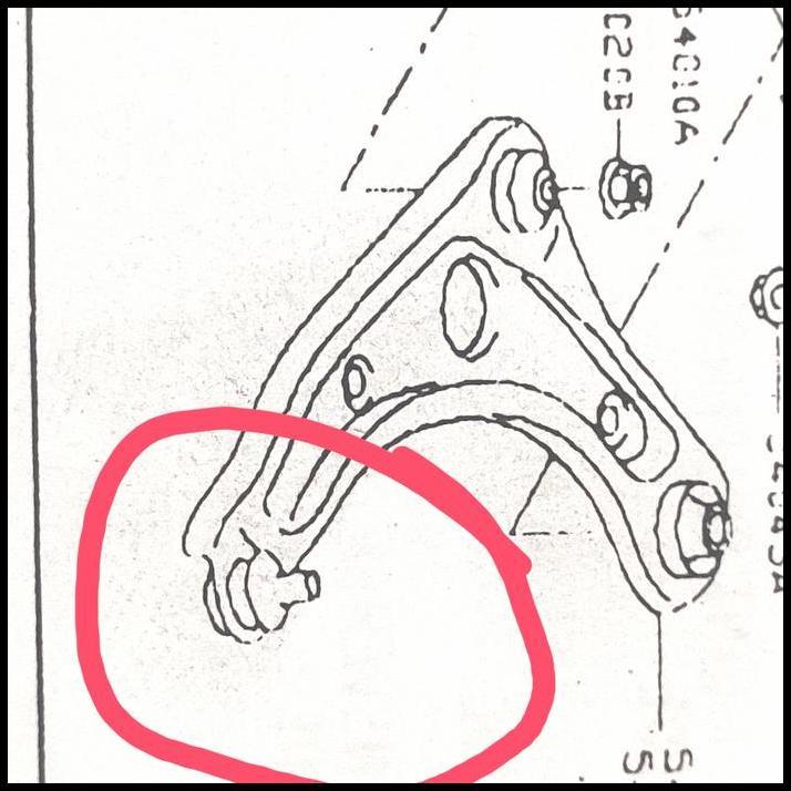 DISKON BALL JOINT ARM NISSAN DATSUN GO PANCA GENUINE PARTS 