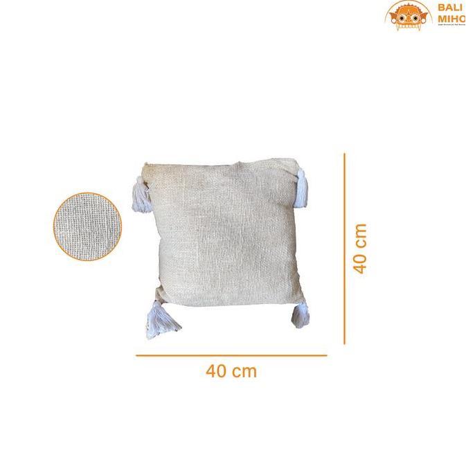 $+$+$+$+] Bantal Rajut Estetik 40 40 cm - Bantal Rajut Lembut - Bantal Bali