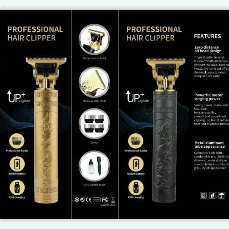 CUKURAN T9 DRAGON Alat Cukur Rambut Dragon T9 Cukur Rambut Hair Clipper
