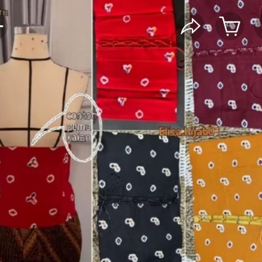 Kemben/Angking Batik Jumputan