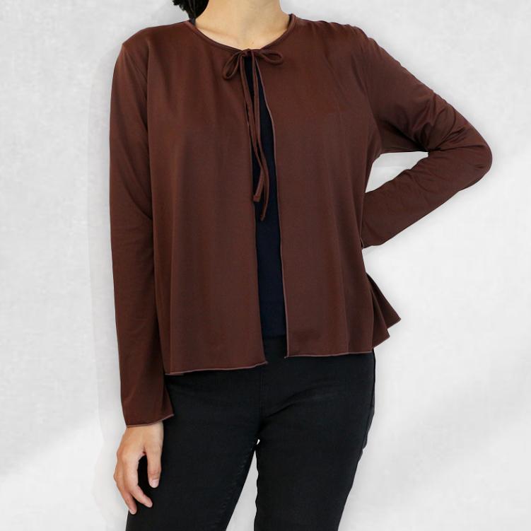 Winner Vogue Kaylee Outer Cardigan Casual - Kardigan Polos Luaran Wanita Tali Bahan Premium Dingin