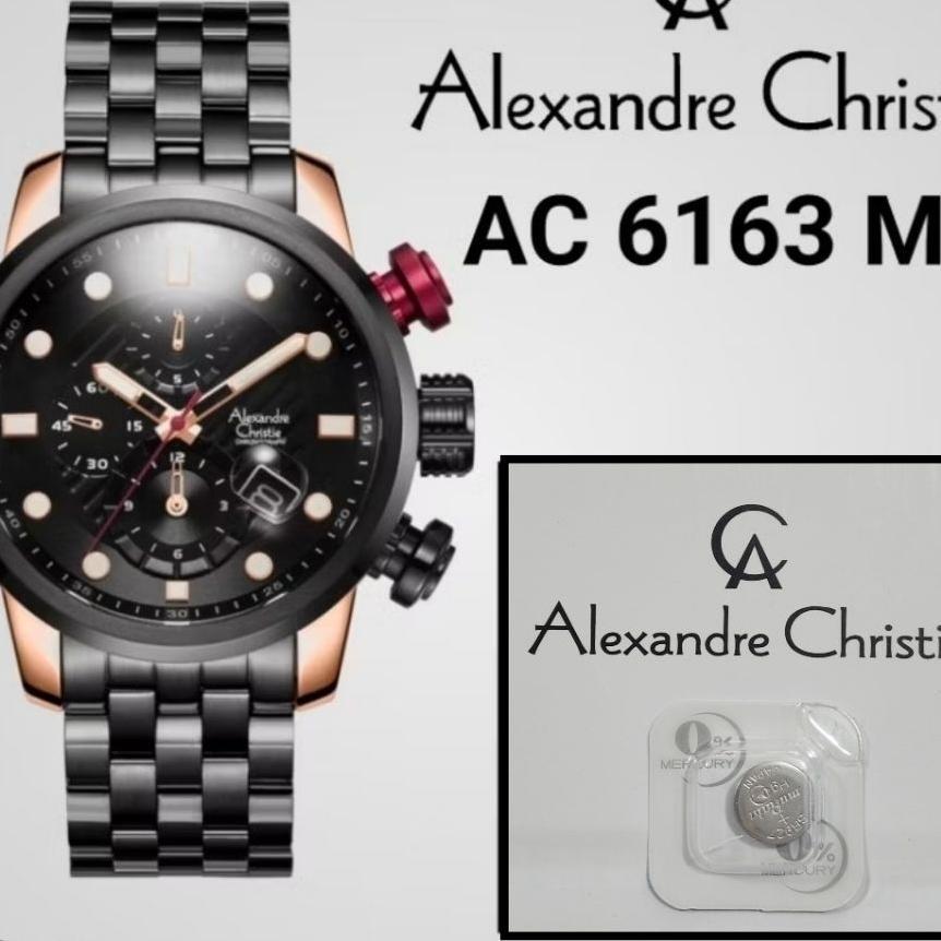 Baterai Alexandre Christie Type Ac 6163 Mc Original