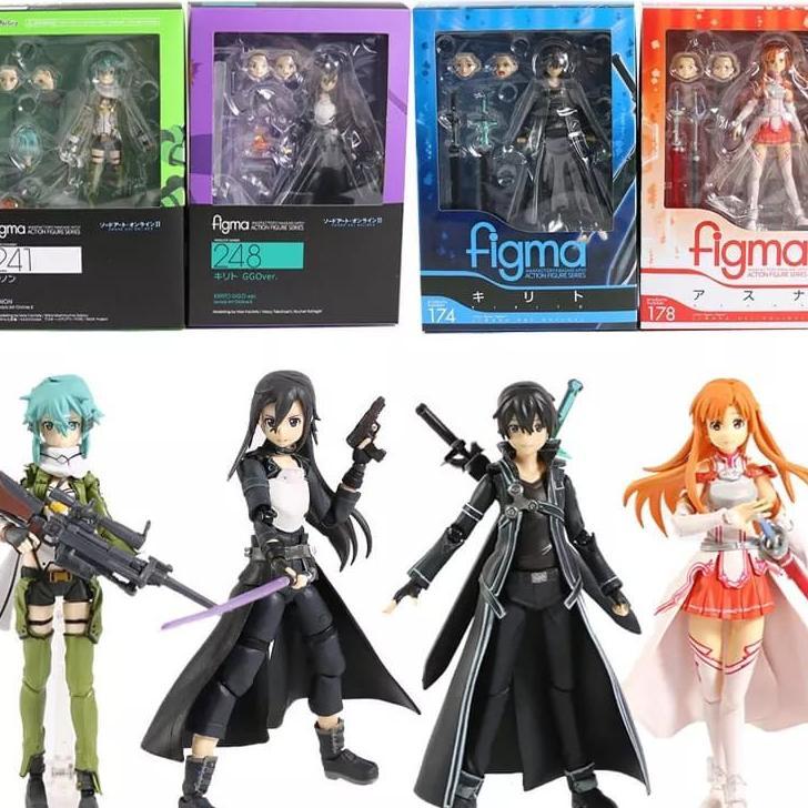 Figure Asuna Sinon Shf Action Figure Sao Swort Art Online