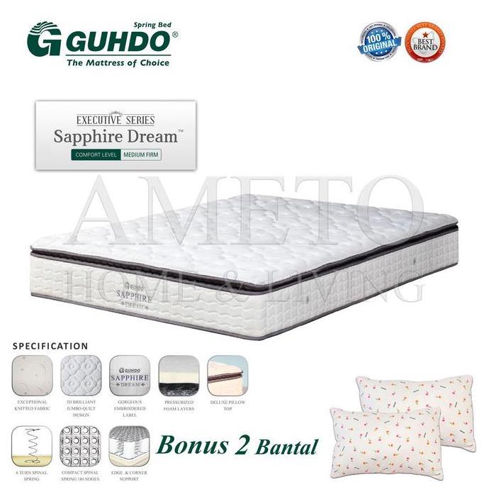 Kasur Sapphire 180x200x27 cm - Guhdo Spring bed