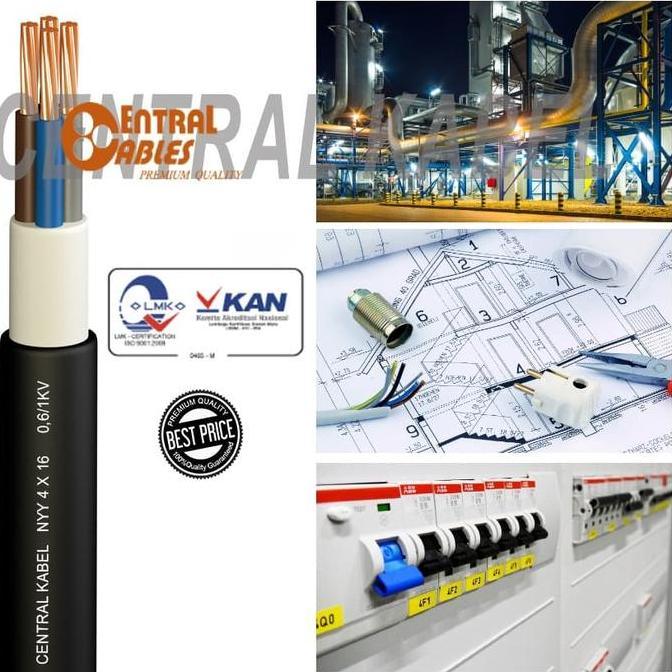 Promo SNI Central Kabel NYY 4x16 mm Tufur NYY 4x16 NYY 4 x 16 LMK Potongan Diskon