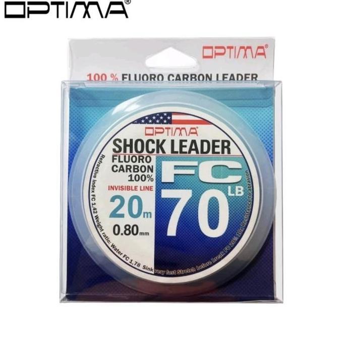 Terbaik Senar Pancing Leader Optima 100% FluoroCarbon Terimakasih