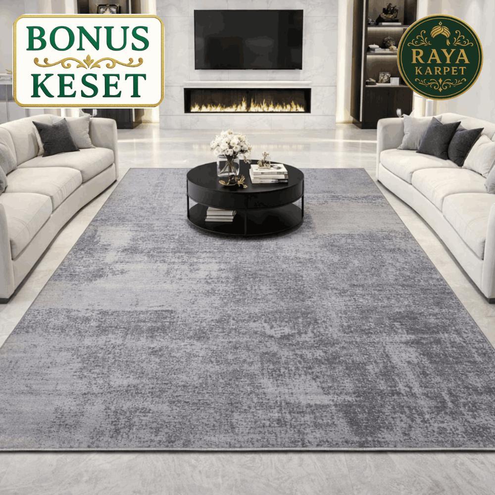 Karpet Ruang Tamu | Karpet Aesthetic 200x300 180x250 120x200 Tebal Premium Raya Karpet