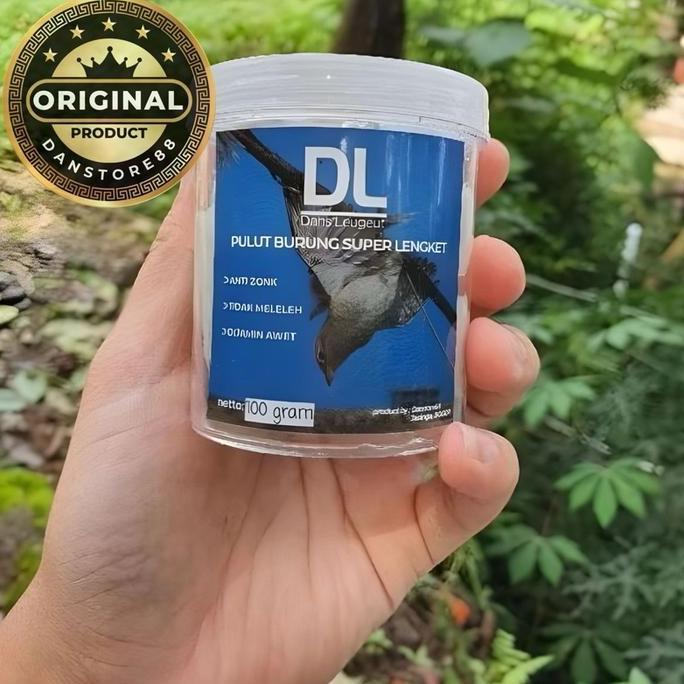 Pulut burung super lengket putih bersih 100gram/1ons pulut DL original