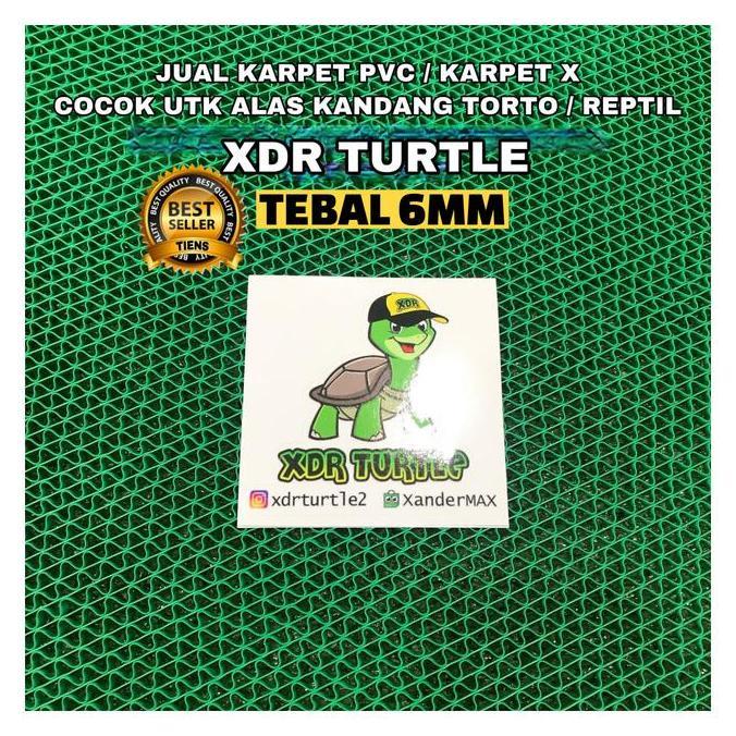 Kenzo- Karpet Pvc Aneka Rna Cocok Untuk Alas Torto Kura Darat Sulcata Aldabra Bearded Dragon