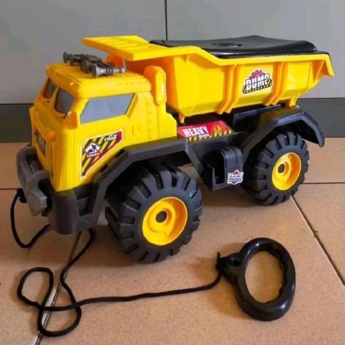 Mainan Mobil Dump Truck Jumbo Mainan Anak Laki Laki Mobil Truk Bisa Diduduki AK54