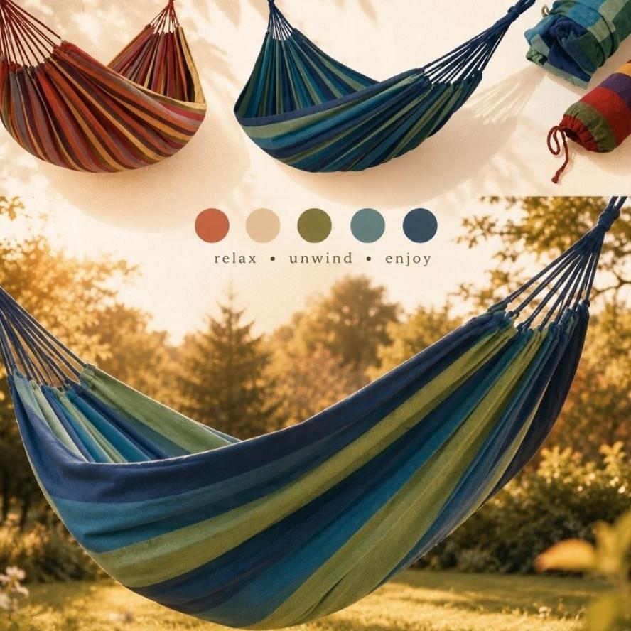 Gs Hammock Ayunan Kasur Gantung Camping 175X70