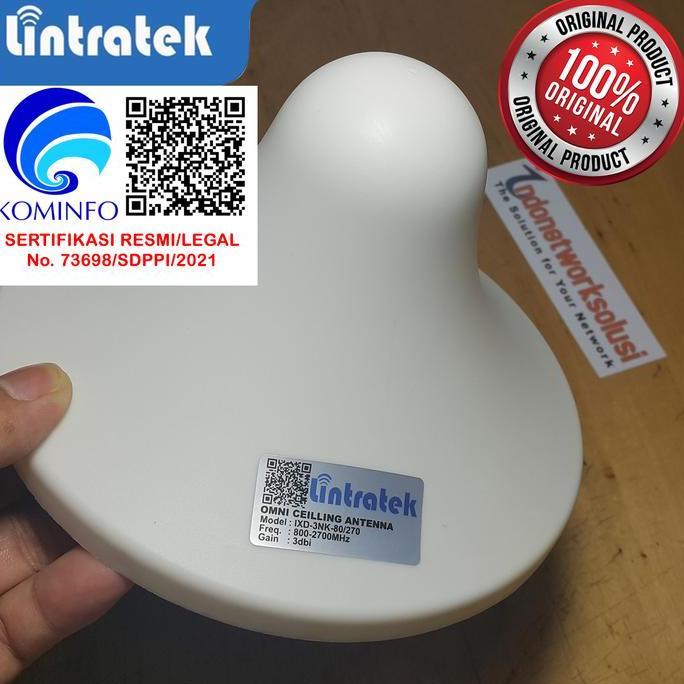 Wettre- Antena Omni Indoor Jamur Ceiling Untuk Repeater G 3G 4G Lintratek