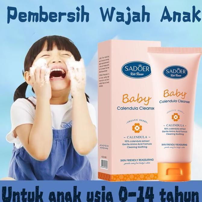 Wess- Children Facial Sh Pembersih Jah Untuk Anak 1-16 Tahun Teens Facial Foam 100Ml Kulit Berjerat 