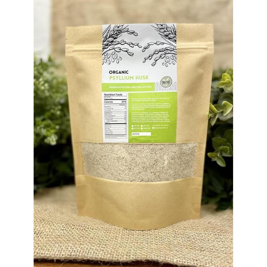 Asci- Bubuk Psyllium Husk Halus 100 Gram / Psyllium Husk Powder 100 Gram Fiber Alami Organic Paradis