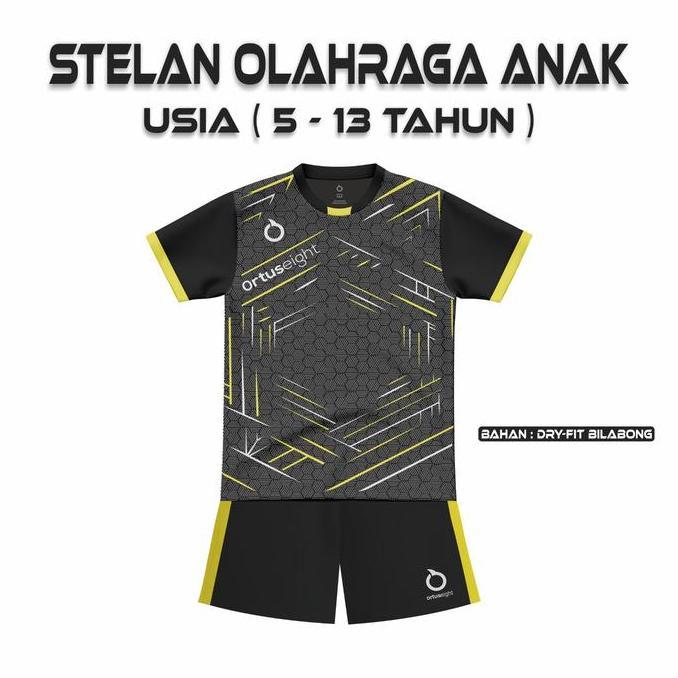 Sportoz- Kaos Bola Anak/ Baju Olahraga Anal Laki Laki/Perempuan