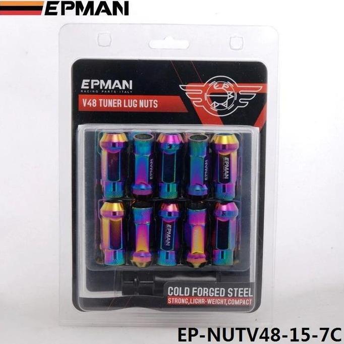 ] BAUT RODA BESI STEEL M12 X 1.25MM LUG NUT EPMAN ITALY