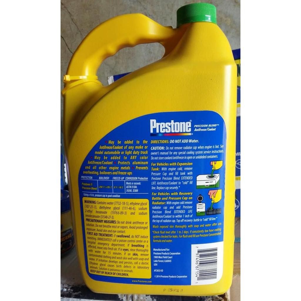 Tocars- Prestone Coolant / Air Radiator Coolant Prestone Hijau Langsung Pakai