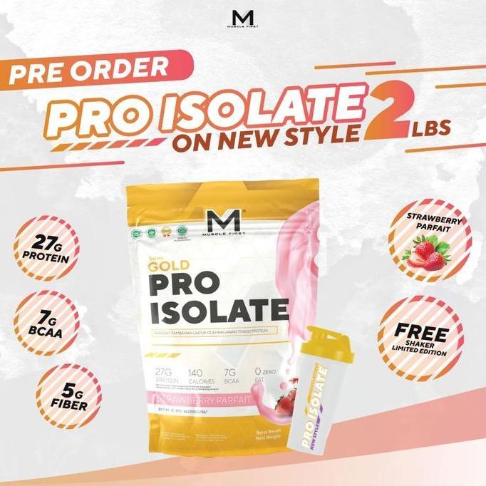 Muscle First Gold Series Pro Isolate Whey Protein 2lbs M1 pro isolate