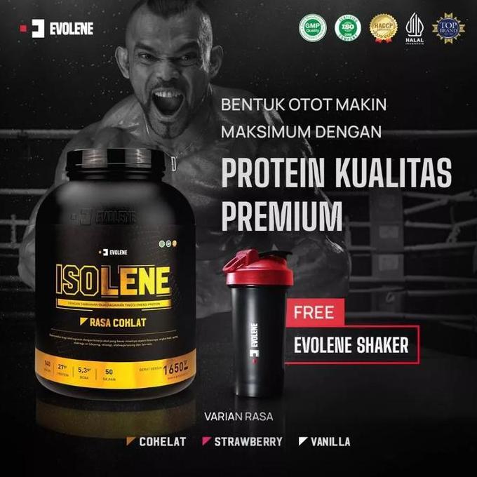 Evolene Isolene 50 sachet Whey Protein Isolate 50 Sachet