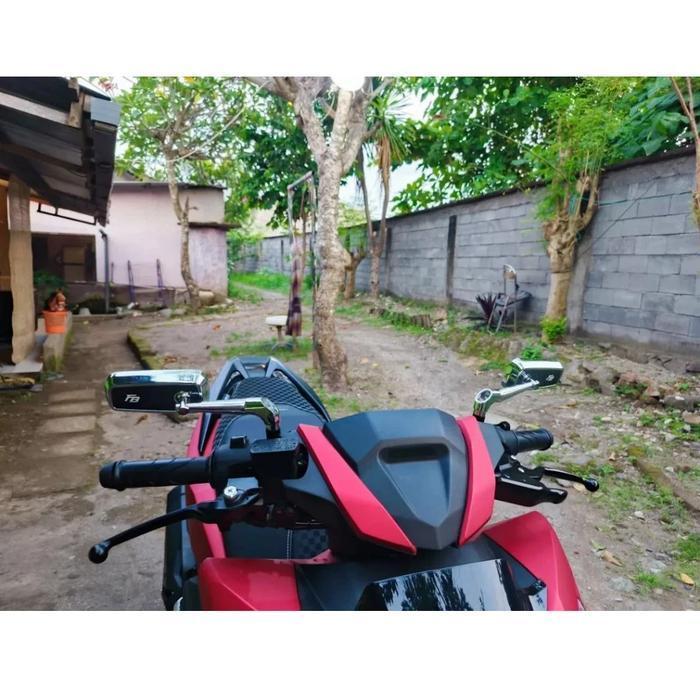 Spion Fastbikes Spion Persegi Circuit Pendek Model Rizoma Carbon Full Cnc Anti Zoom Kualitas Top Unt