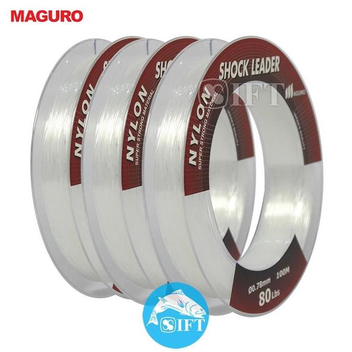 Fishing- Senar Maguro Nylon Shock Leader 100M | Benang Tali Pancing Nilon Ift