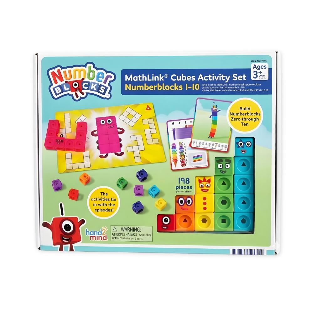 Hand2Mind - Numberblocks MathLink Cubes 110 Activity Set