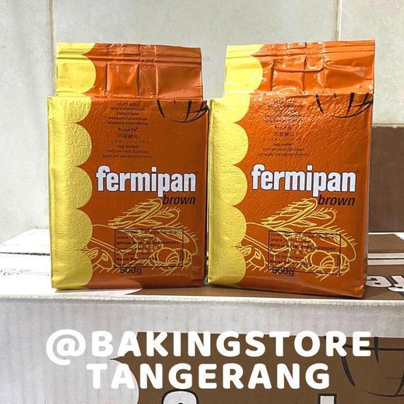 Cakes- Fermipan Ragi Instant Brown 500 Gr