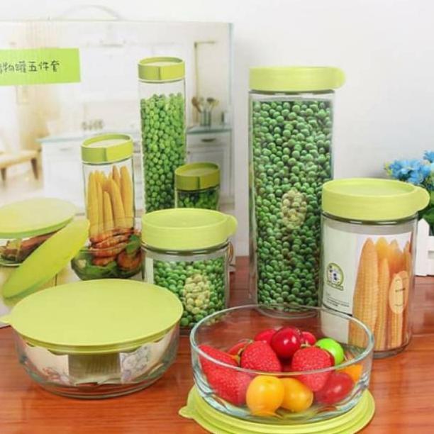 TOPLES SET KACA 5PCS / TOPLES KACA SET 5PCS / TOPLES KACA