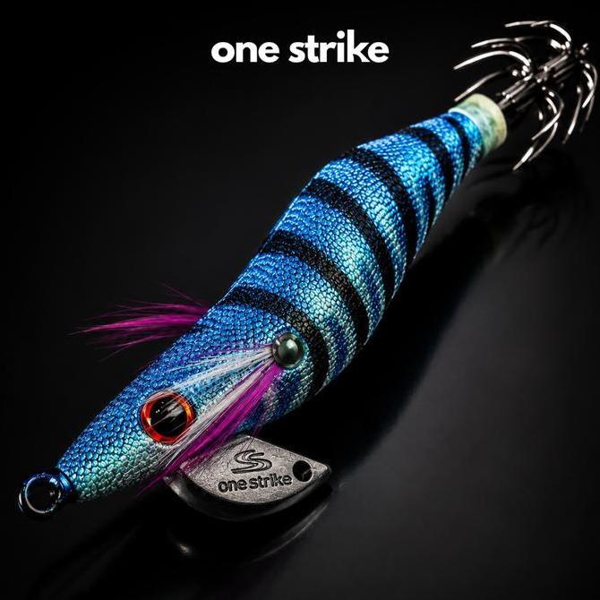 Umpan Pancing Cumi Squid Jig Mini Edgy 2.0 Glow In The Dark