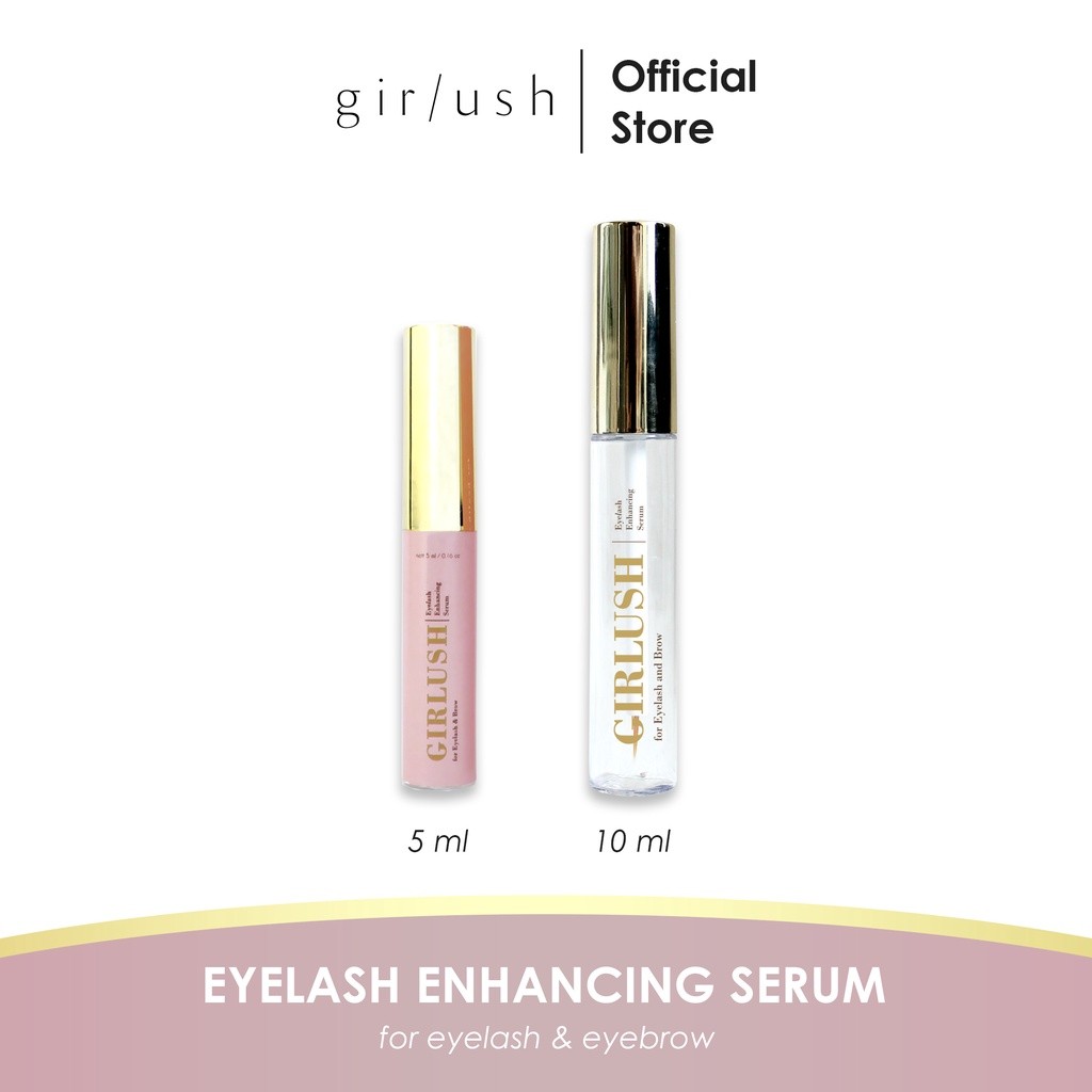 (CLEARANCE SALE) GIRLUSH Eyelash Enhancing Serum Serum Bulumata Serum Alis