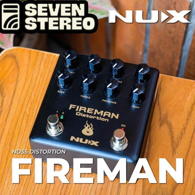 Nux NDS5 NDS-5 NDS 5 Fireman Distortion Pedal