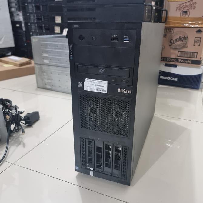 Server Lenovo St250 thinksystem Intel Xeon E-2104G 8b Ram 1Tb Hdd Murah