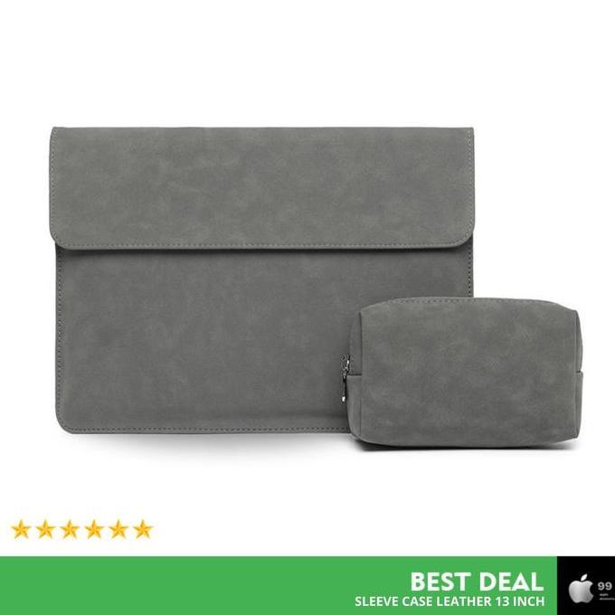 Sleeve Case Laptop HP Spectre Envy Pavilion x360 13 Inch Leather Softcase Pouch