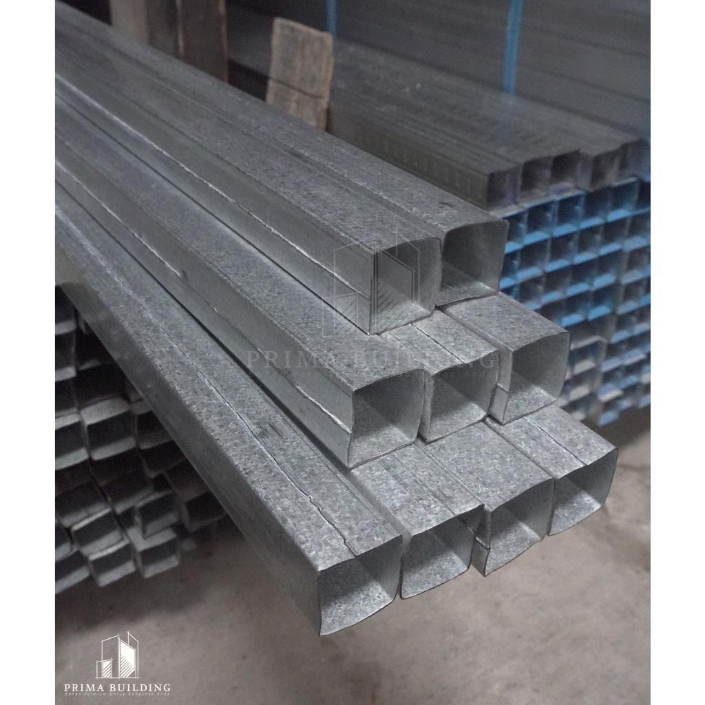 Holow Galvanis 0.5 Full / Holow 4X4 0.5  / Holow Galvanis 4X4 0.5 Plafon Atau Partisi Tebal Dan Kuat