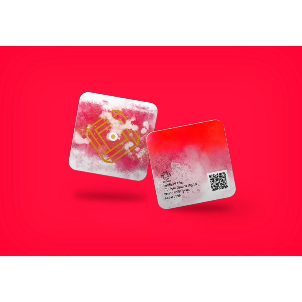 Lm Gift Emas 24K Bersertifikat 0,001 Gram