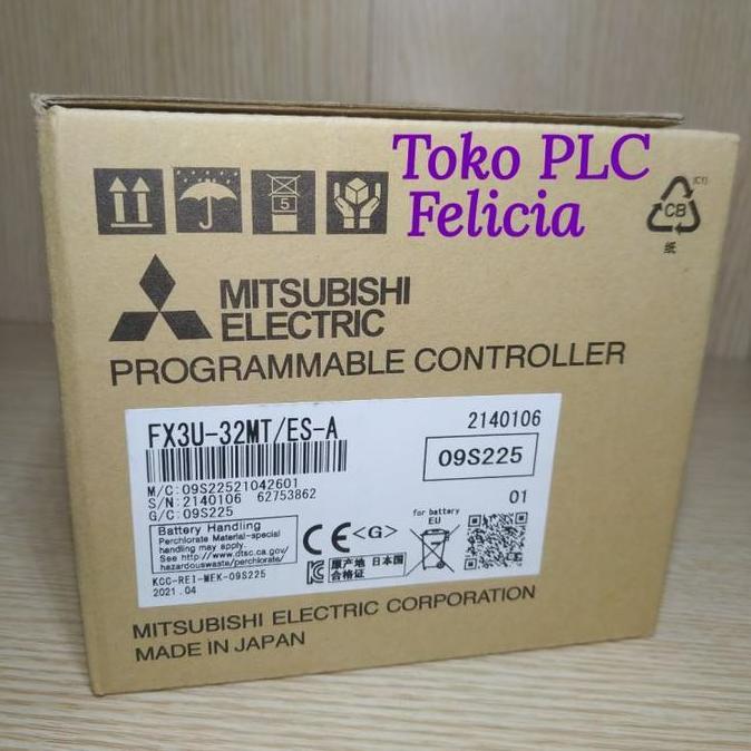 Mitsubishi PLC FX3U-32MT / ES-A FX3U-32MT/ES-A FX3U Series FX3U-32MT PLC FX3U