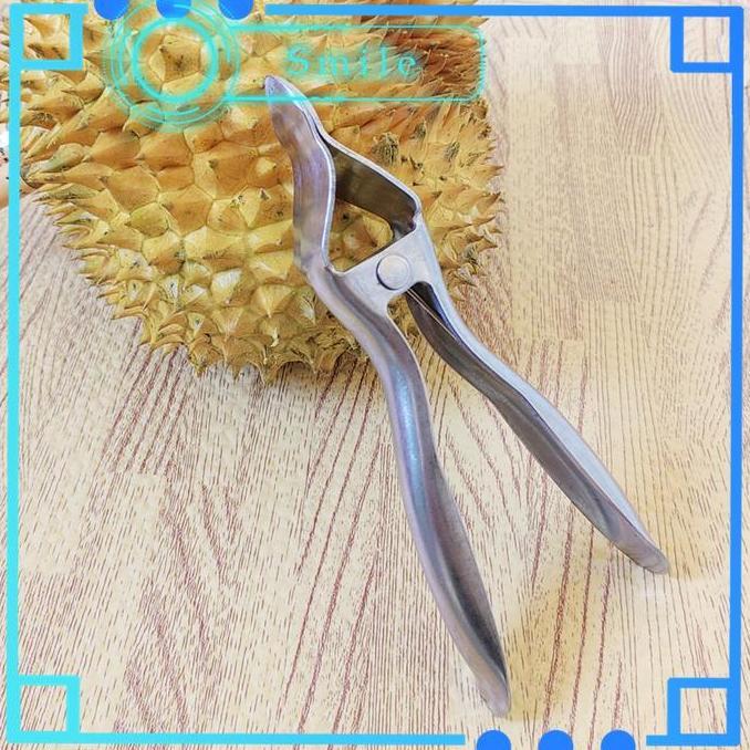 TOQMIJIN Alat Kupas Durian / Tang Pembuka Durian Stainless Tang Pembuka Durian