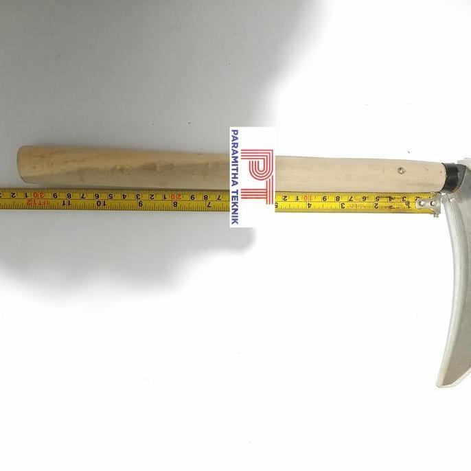 Gardener- Sabit Arit Baja Hitam / Pisau Arit Sabit Lengkung Import