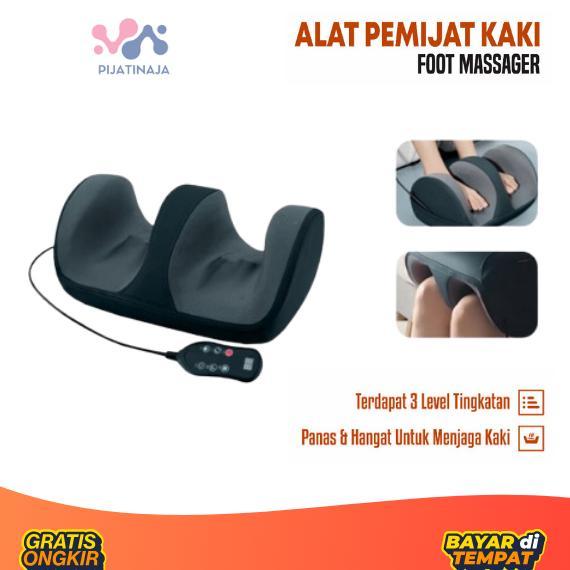 Alat Pemijat Kaki Remote Kompres Panas / Mesin Pijat Kaki Betis Navy Elektrik Terapi Getar Diskon