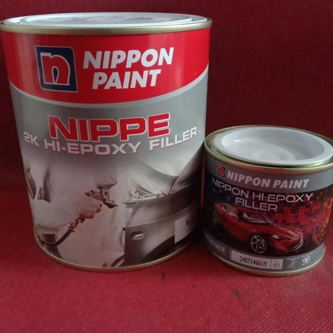 TERBARU - Nippon hi epoxy,cat dasar epoxy filler