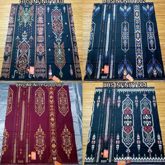 Sarung BHS Infinity Gold Original - Sarung Batik BHS Original