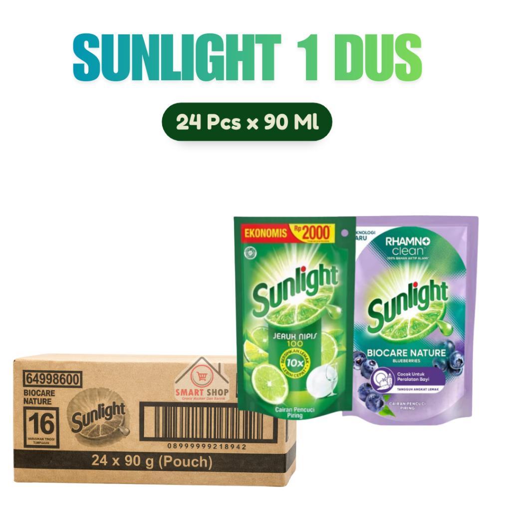 1 DUS Sunlight 2000 24 x 90 Ml  Pembersih Lemak