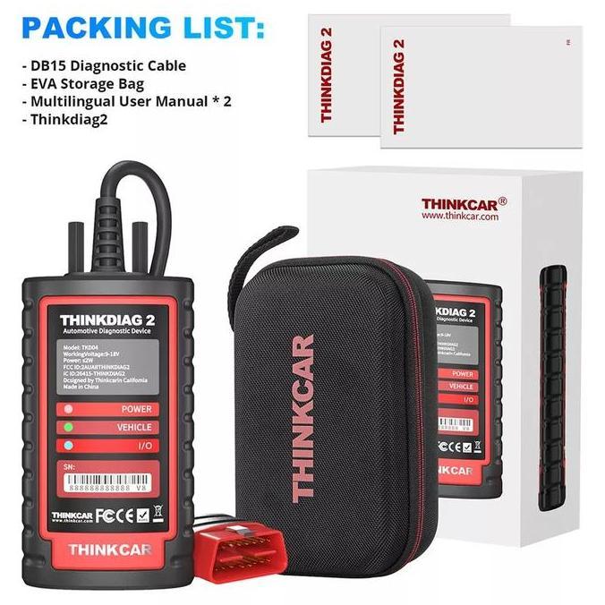Scanner Mobil Universal Thinkdiag 2 Fullsoftware