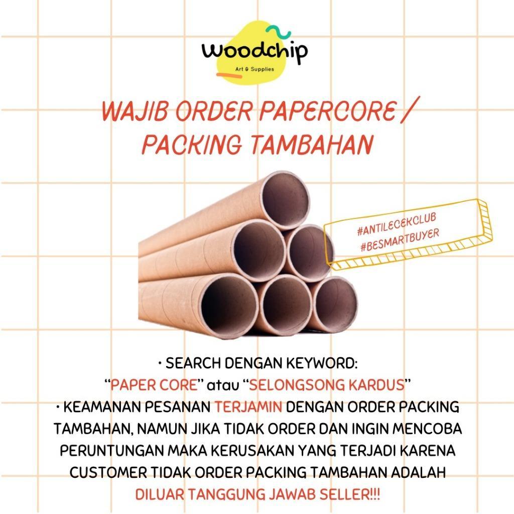 [Pack] Grade-B Gold Frame Cellophane (Pgfrb) | Kertas Buket Bunga Wrapping Paper
