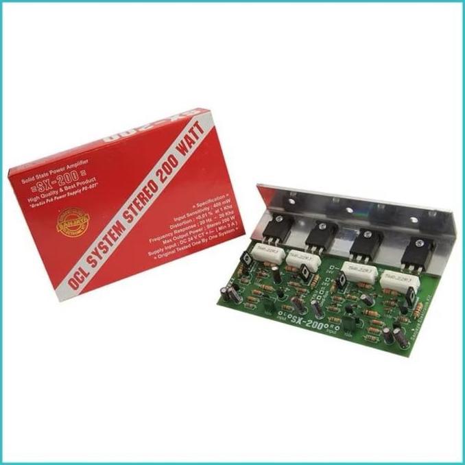 Power Stereo Sx200 200W Sx-200 Bell - Power 200 Watt Stereo Sx 200 Terbaru 