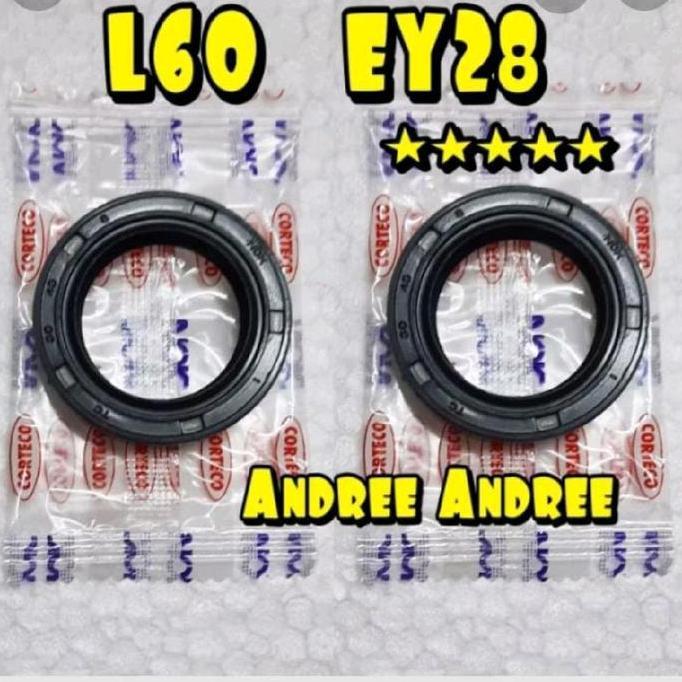 ~~~] Oil Seal depan belakang Robin EY28 EY 28 dan Yanmar L60 L 60 Nok Corteco
