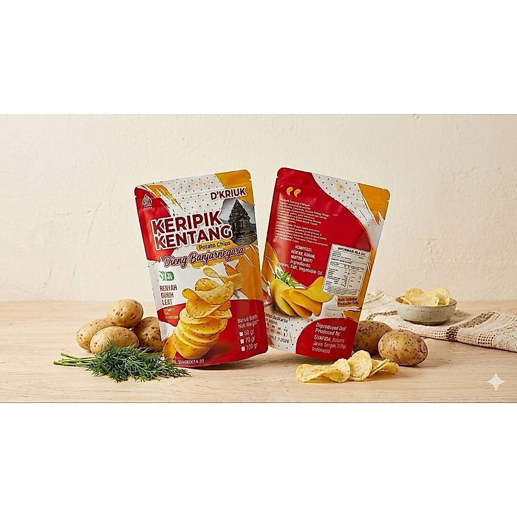 keripik kentang Dkriuk syafida