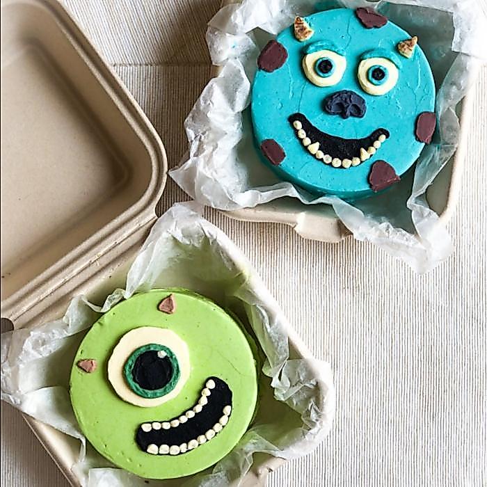 Cake - Bento Cake / Bento Box Cake / Lunch Box Korea - Character